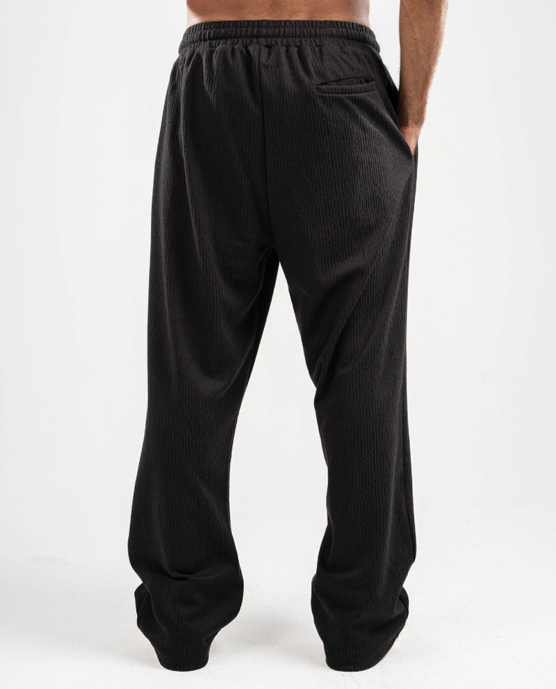 Ribbed Straight Pants